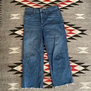 Madewell Slim Wide Leg Crop size 31